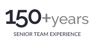 150+ years senior team experience