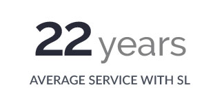 22 Years Average Service with SL